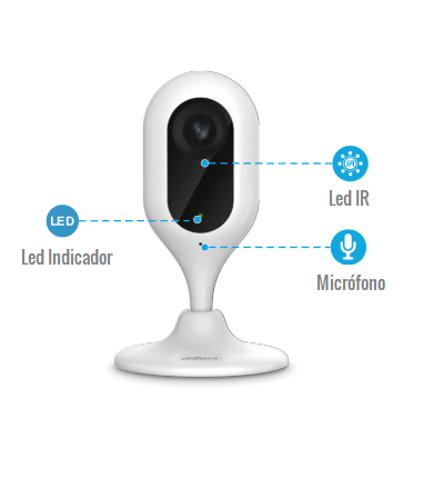 Miniatura: IMOU CUE 1080P cámara IP 2Mp