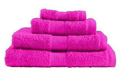 pink towel
