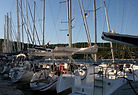 yachts in Vis harbour