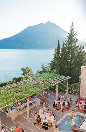 Villa Cipressi Fairy light Wedding on Lake Como