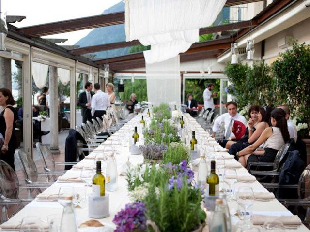 3. Wedding restaurant on Lake Como