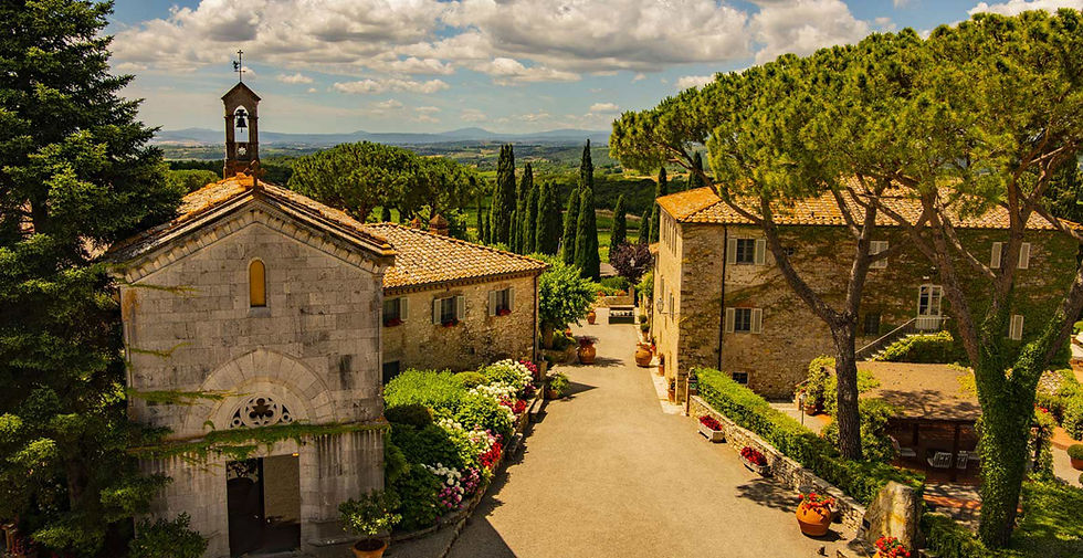 Borgo San Felice wedding venue, Tuscany