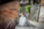 Romantic Lake Como wedding stroll