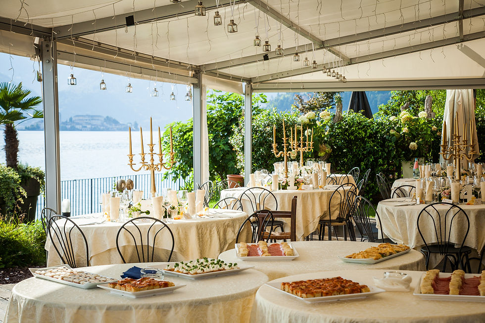 20. Wedding aperitivo at Ca dal Rat Lake Orta