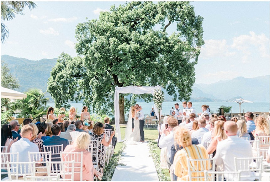 Villa Lario wedding in Mandello, Italy