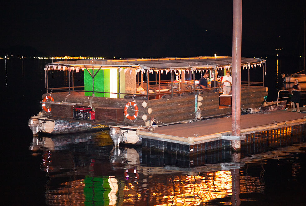 27. Party boat on Lake Maggiore.JPG