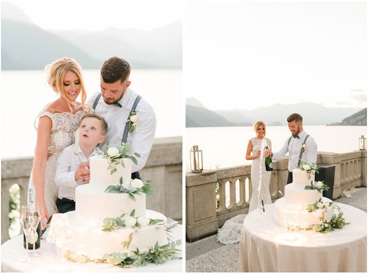 Wedding Cake on Lake Como
