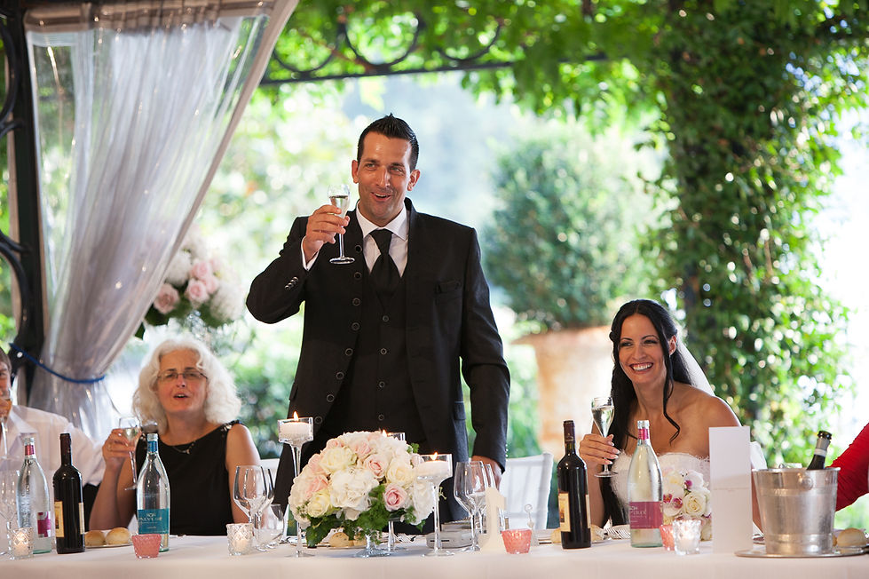 17. Groom's speech at Villa usconi Clerici.JPG