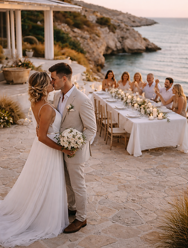 Small wedding dinner party