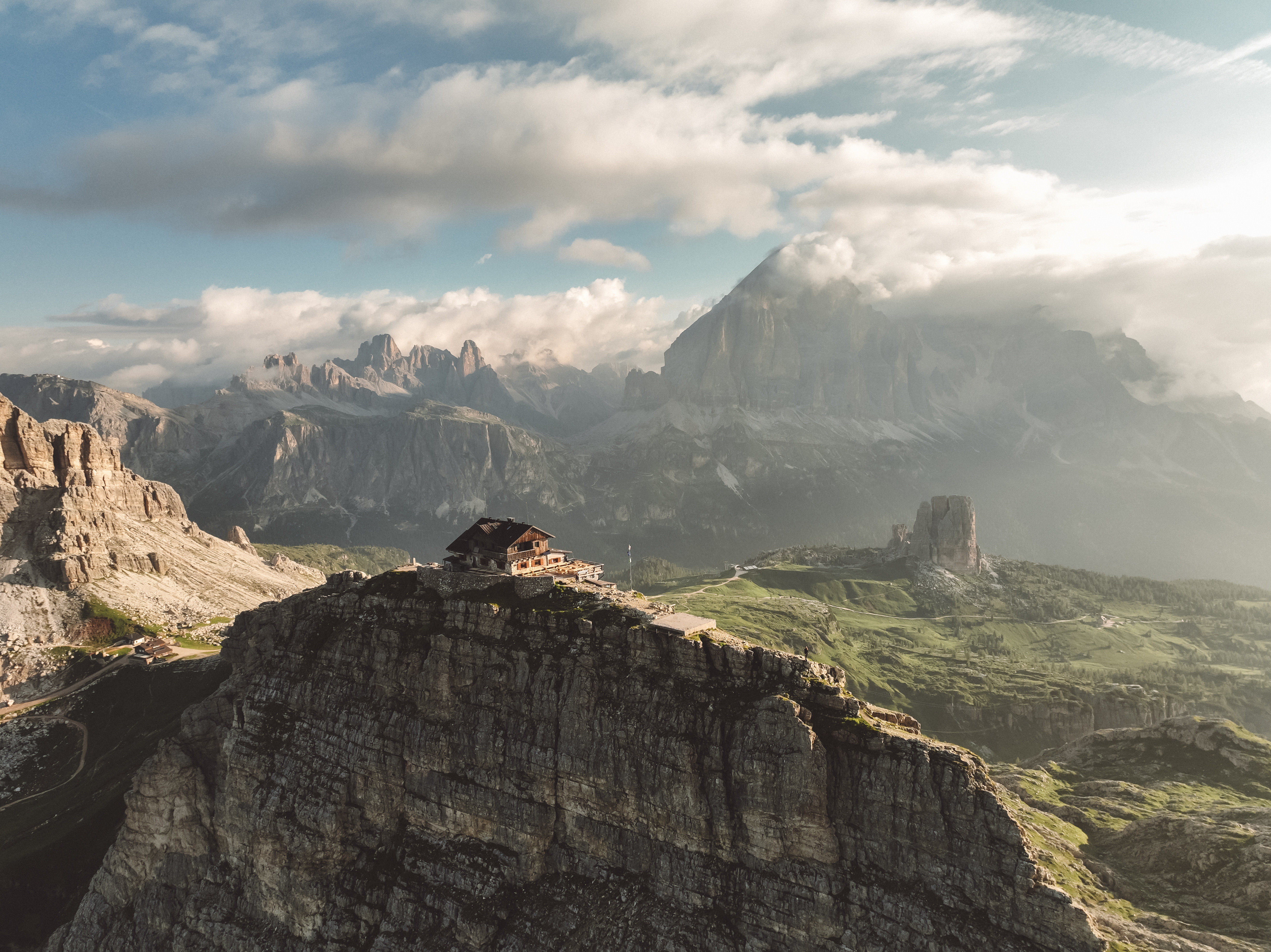 Morning at Rifugio Nuvolau