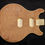 Thumbnail: Double Cut Guitar Body, QUILTED veneer, #16-653