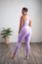 Lavender Rainbow Pearl 7/8 Back View