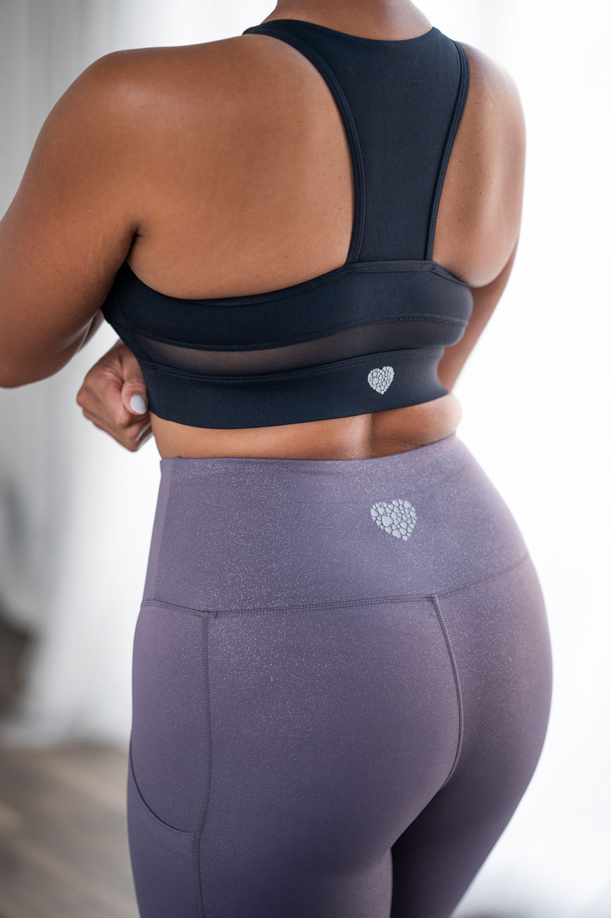Shimmer Love Lavender 7/8 Back view