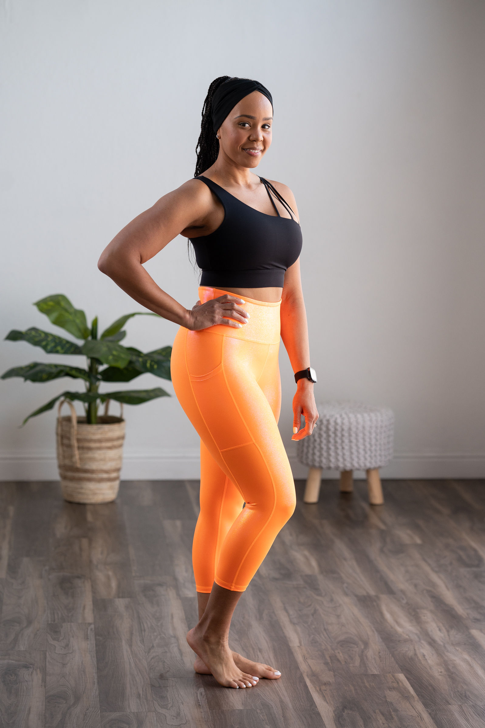 (Crop) Slimming Orange Tangerine