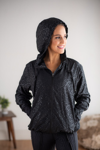 ジャケット・アウター ArchiveTornadomart black leopard parker Black Leopard - Windbreaker | Love Her Shop
