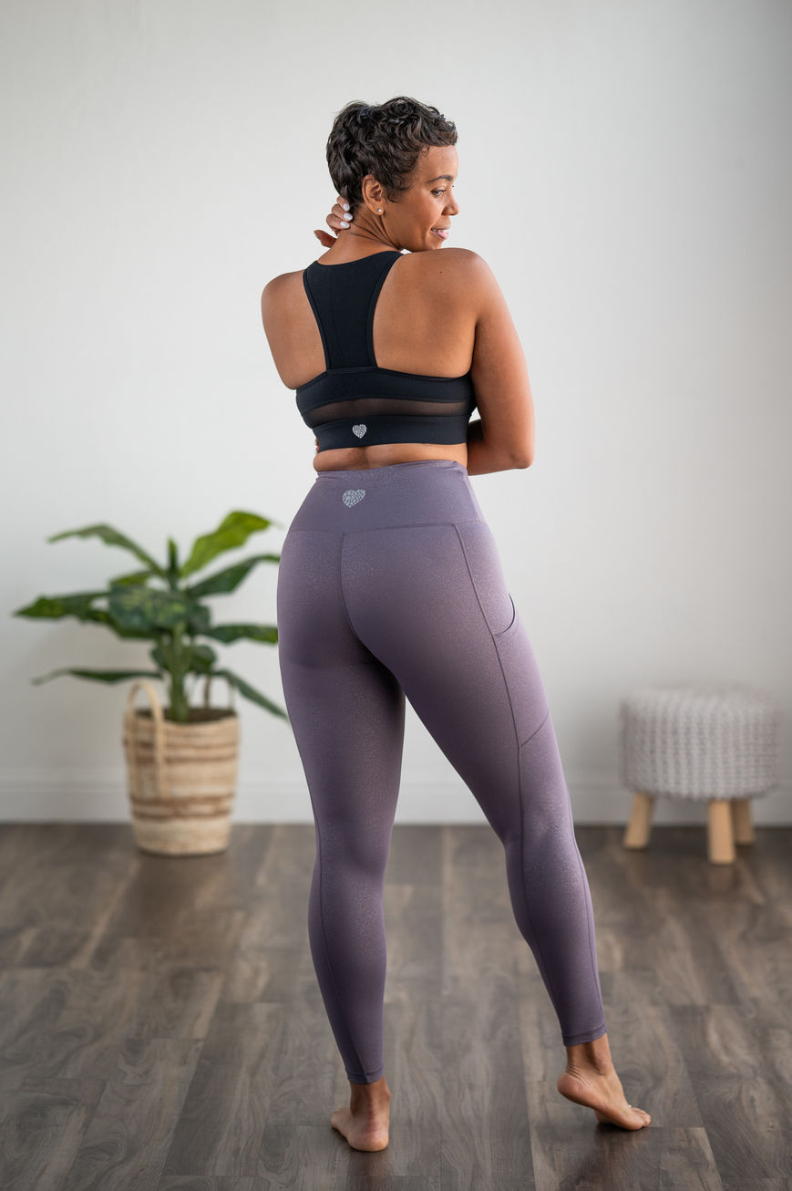 Shimmer Love Lavender 7/8 Back view