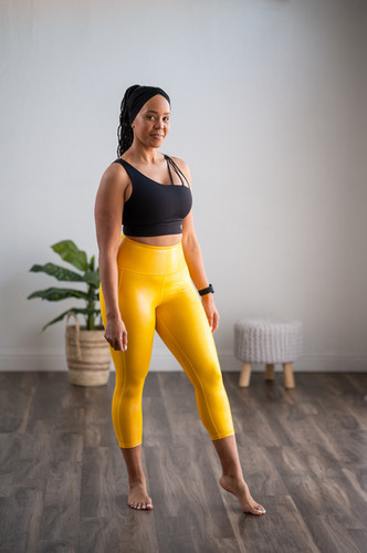 Crop) Slimming Yellow Sunshine | Love Her Shop