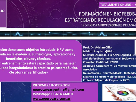 Formación online Biofeedback HRV - Estrategia de Regulación Emocional