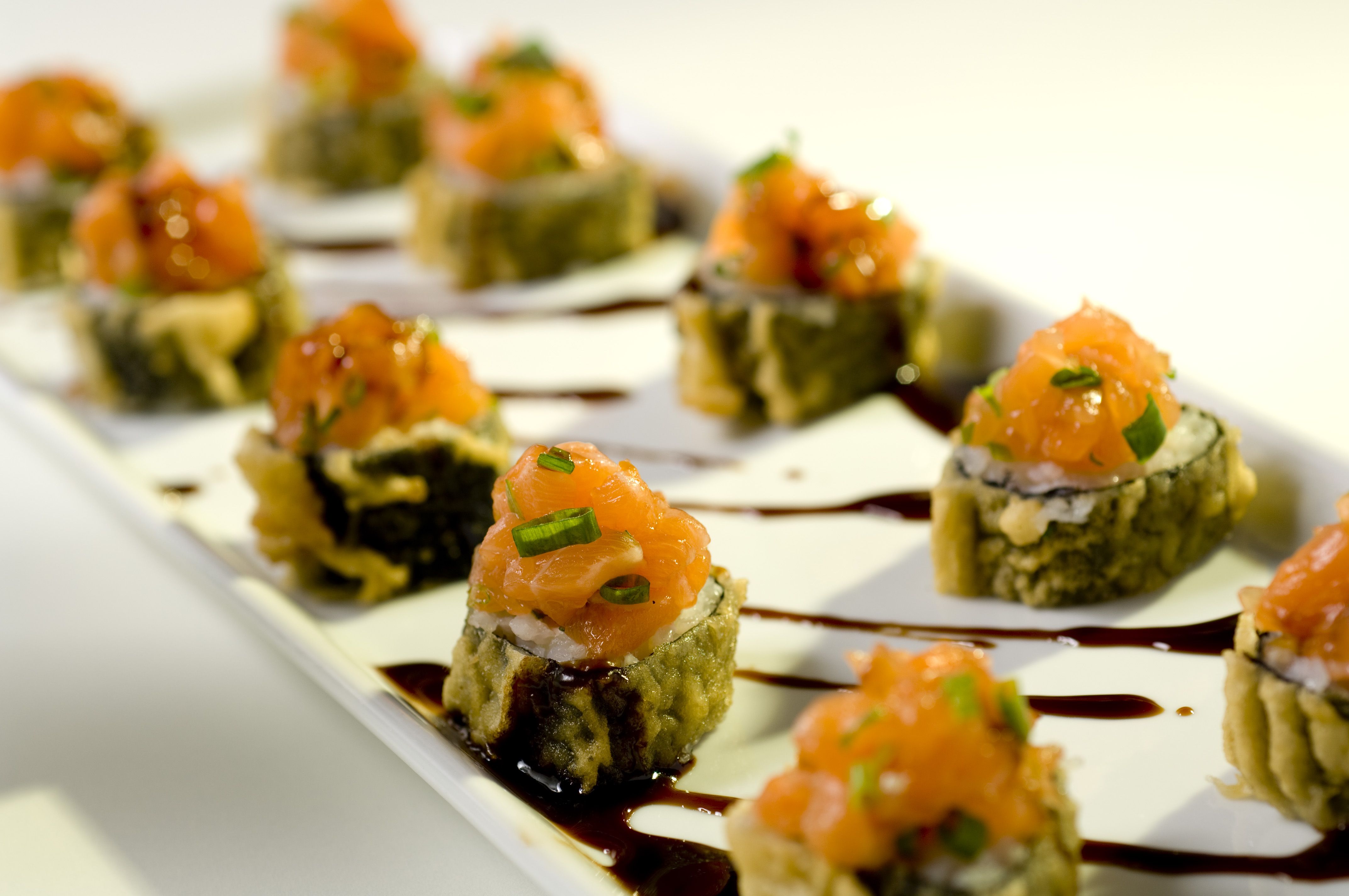 Arranged Food and Objects