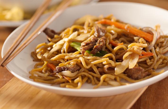 Arranged Food and Objects