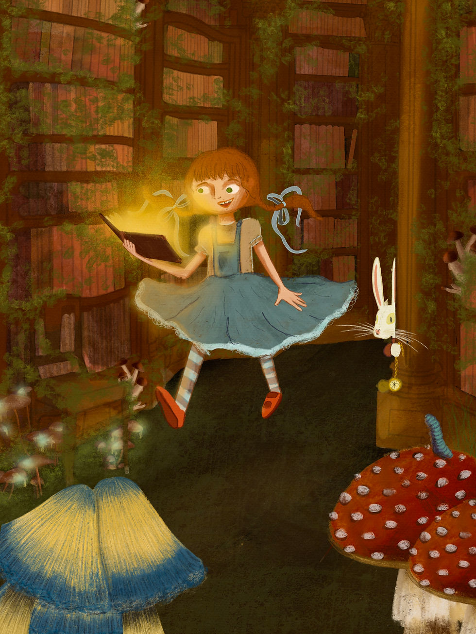 Alice at the Library