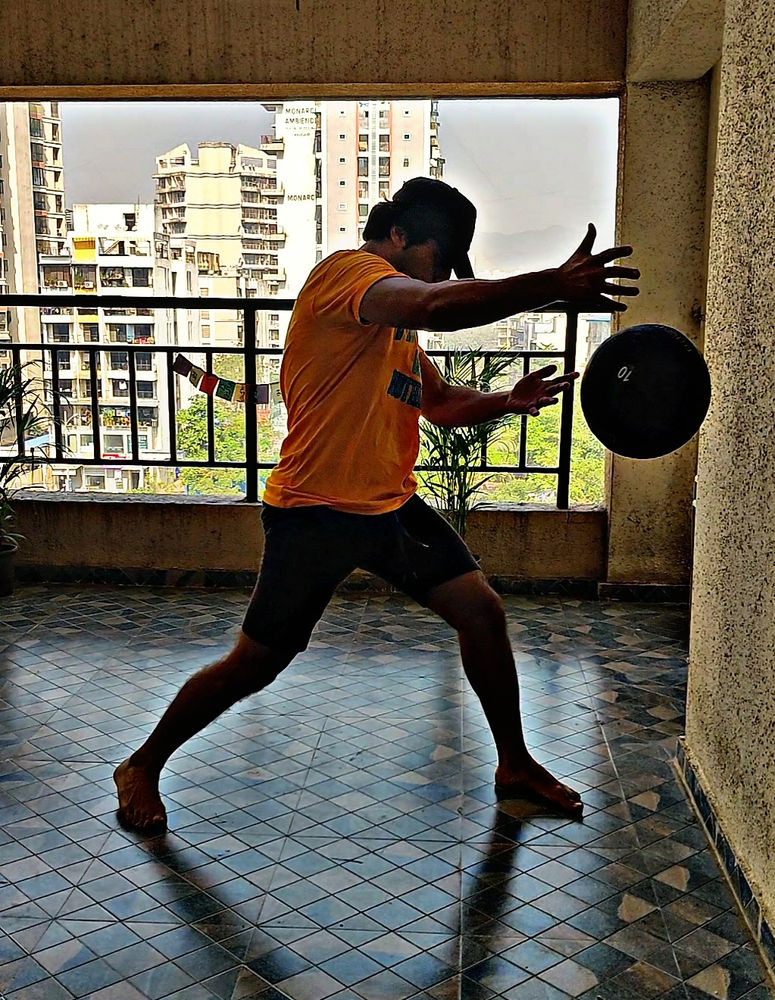 Medball rotational throws