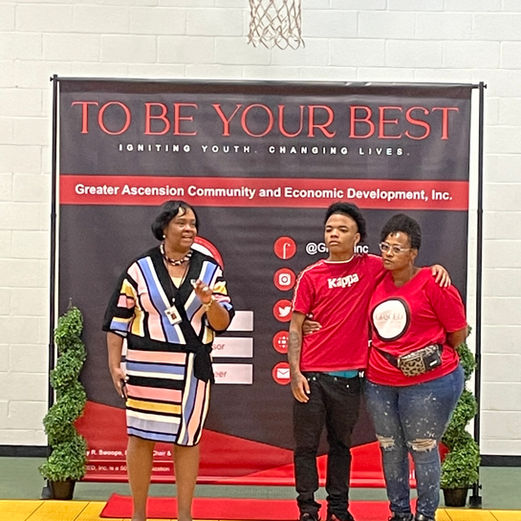 Councilwoman Monique Hyman and Demetrick Royster Changed By Youth Ambassador for Durham Yo