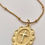 Thumbnail: 18k Gold Plated CrossPendant Necklace.