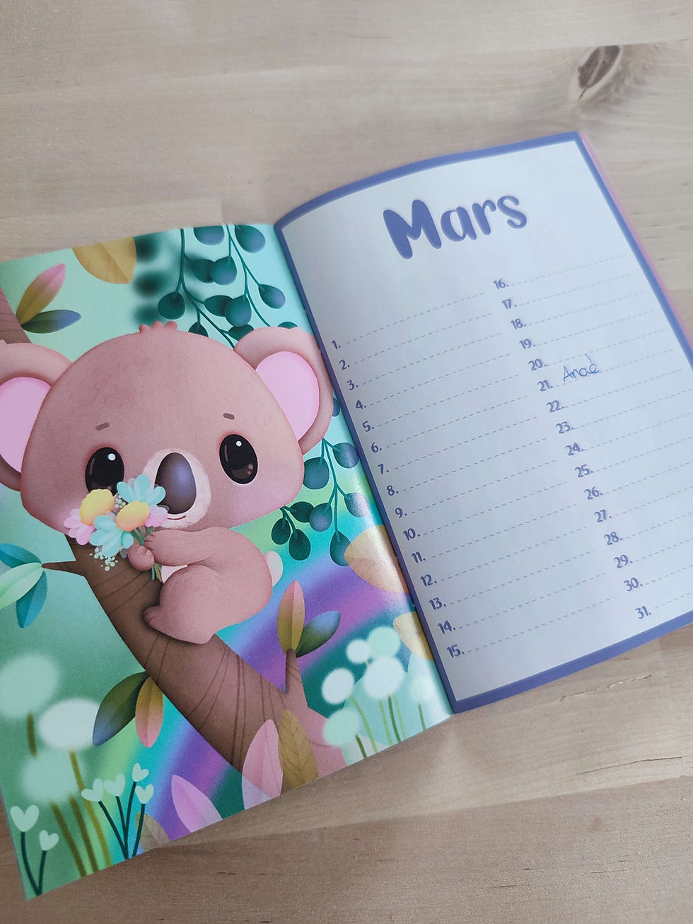 Miniature : Carnet des anniversaires