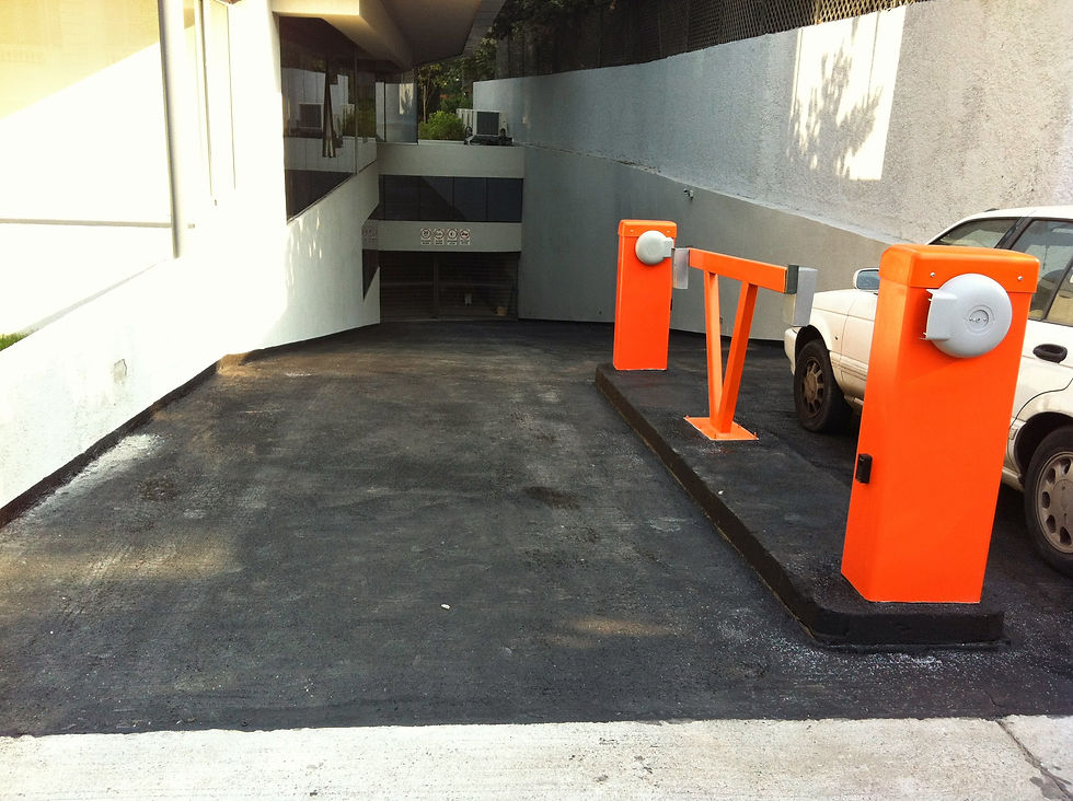 Rampa estacionamiento