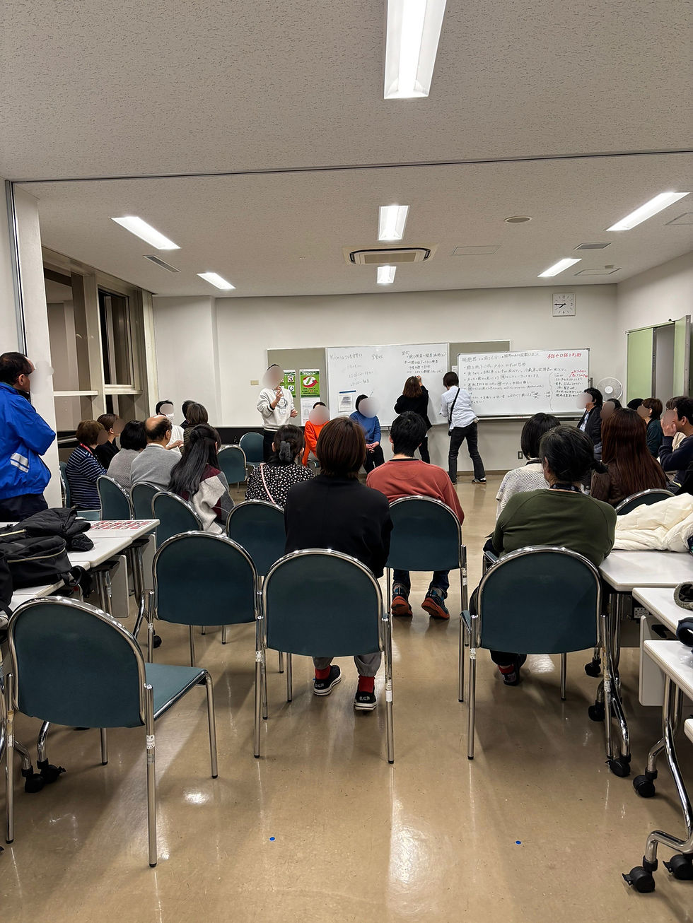 学習班担当
【聞こえ方の違いを知る勉強会】