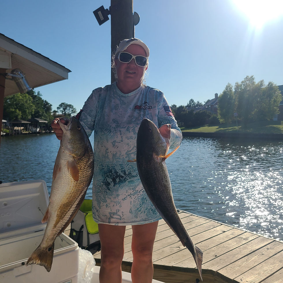 Redfish fishing