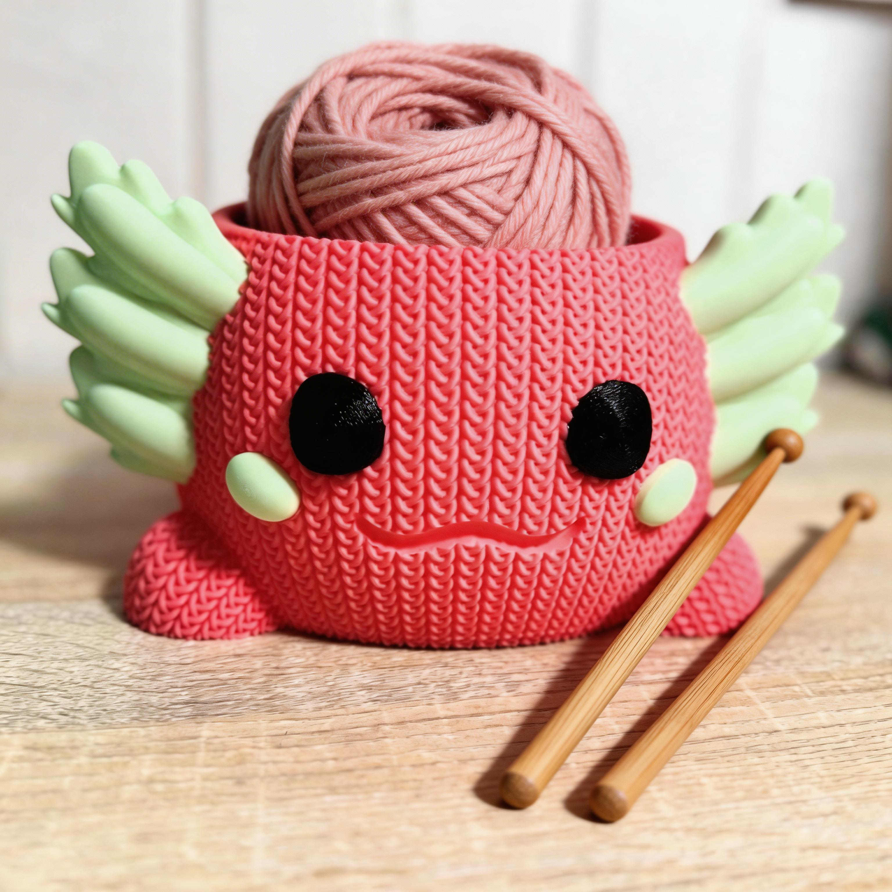 Axolotl Yarn Holder