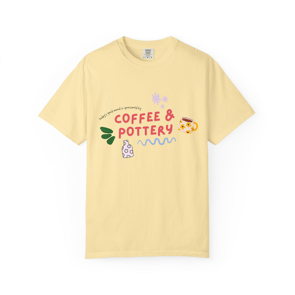 Thumbnail: Coffee & Pottery T-shirt 