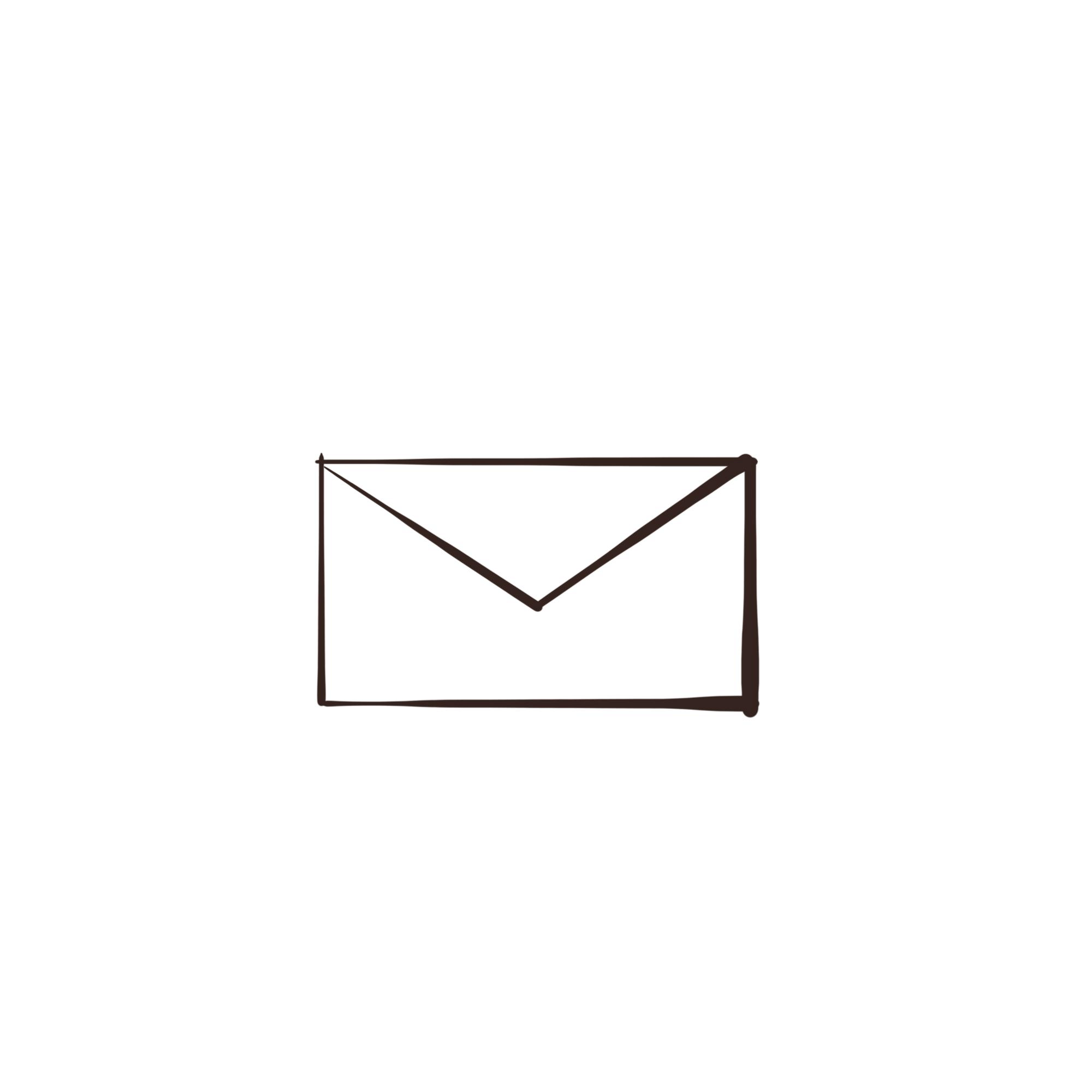 An animated envelope