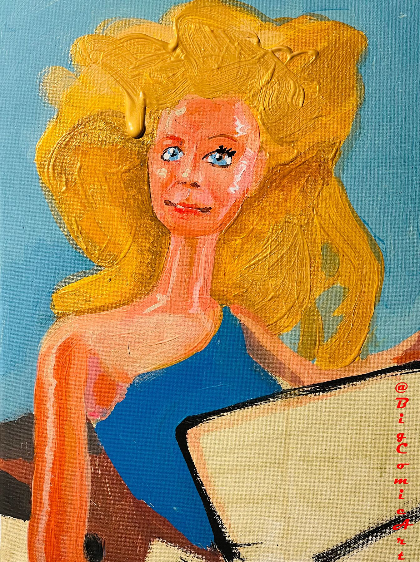 BigComicArt Barbie