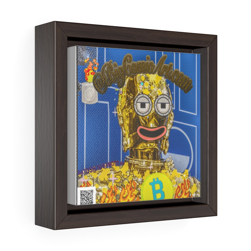 Square Framed Premium Gallery Wrap Canvas
