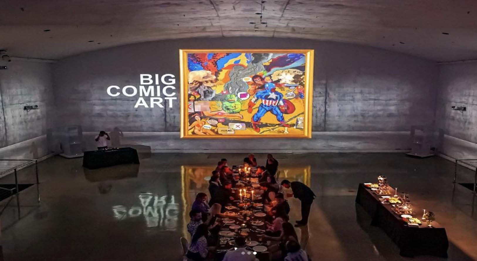 Time's Canvas: Big Comic Art's Odyssey Between Realities