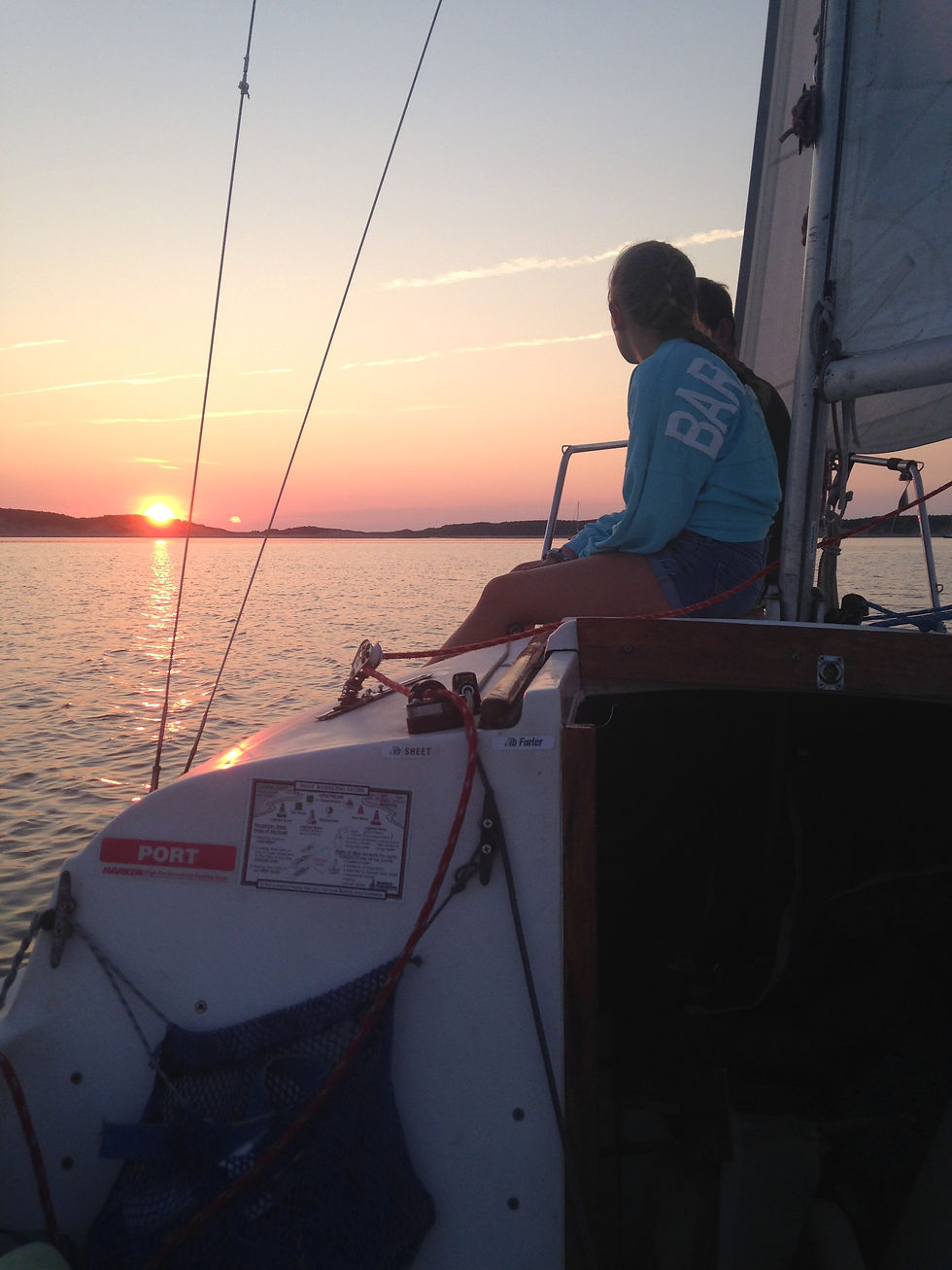 Sunset at Great Island