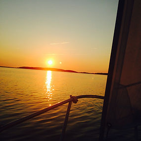 Wellfleet sunset, Great Island, on return from Jeremy Point