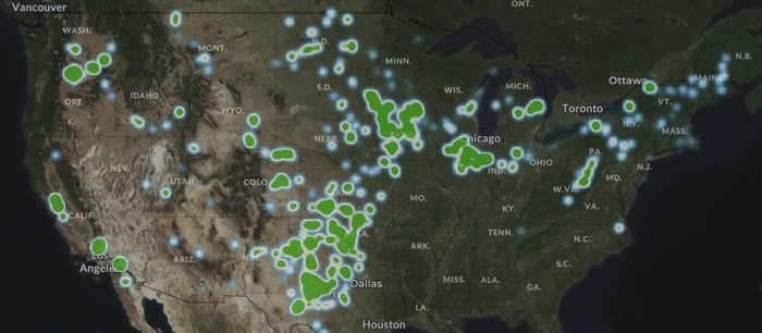 First Impressions of the USGS Map of Every Wind Turbine in the Country