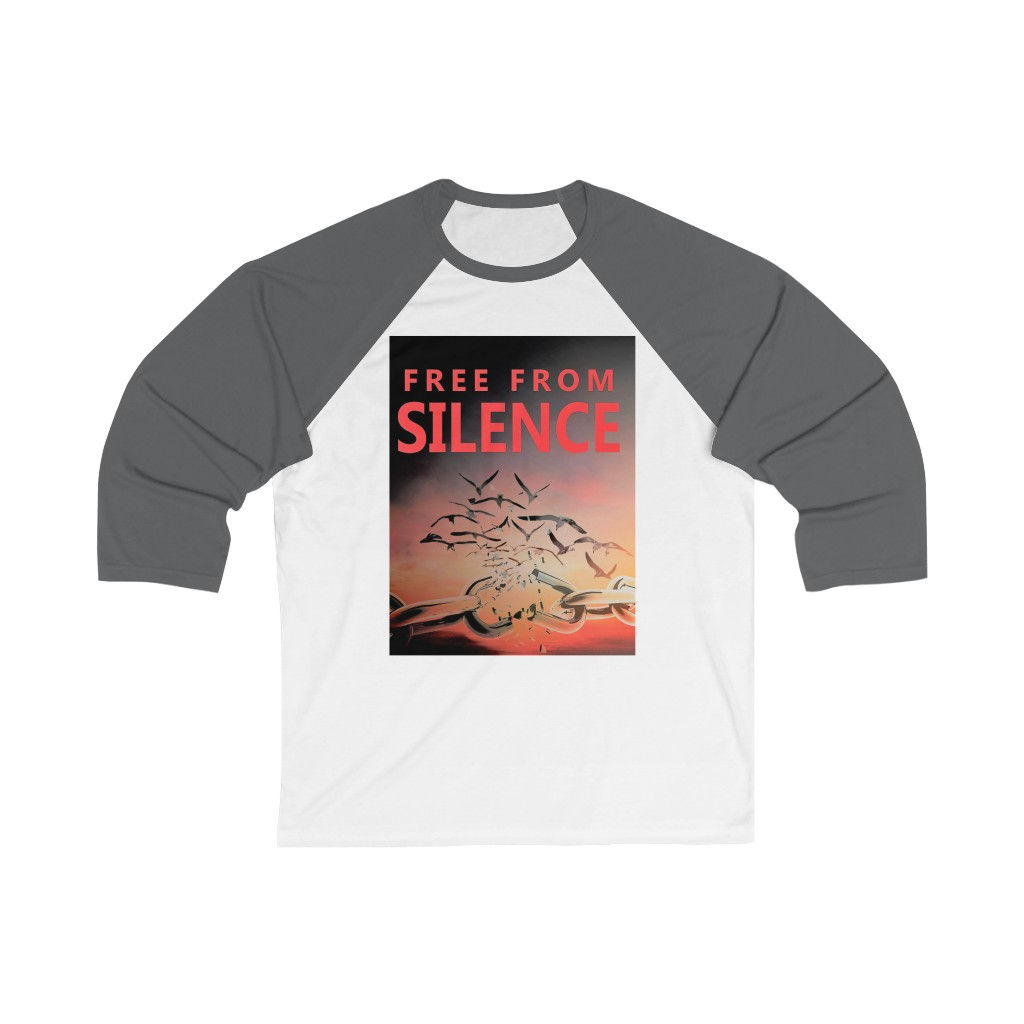 Unisex 3/4 Sleeve Baseball Tee