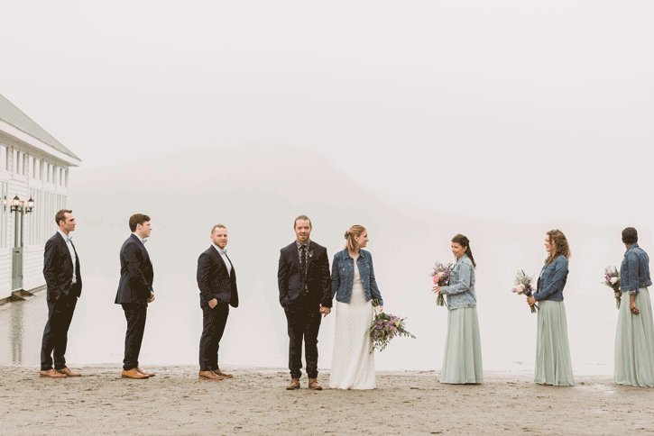 Rainy Spring Wedding at Jimbo's Club at the Point, Brant Lake NY