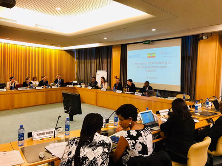 Good practices and challenges for returning stolen assets discussed at expert meeting co-organized b