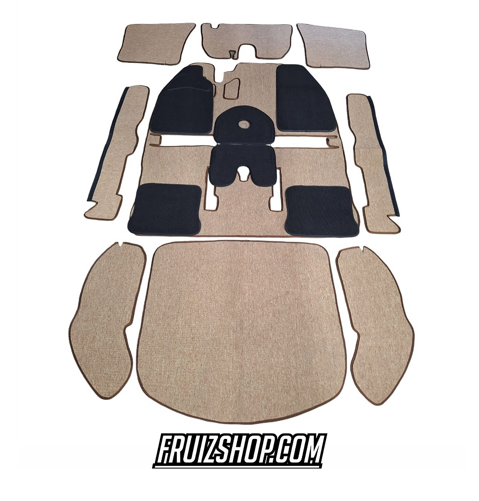 Miniatura: ALFOMBRA COMPLETA BEIGE PARA VOCHO MODELO NUEVO