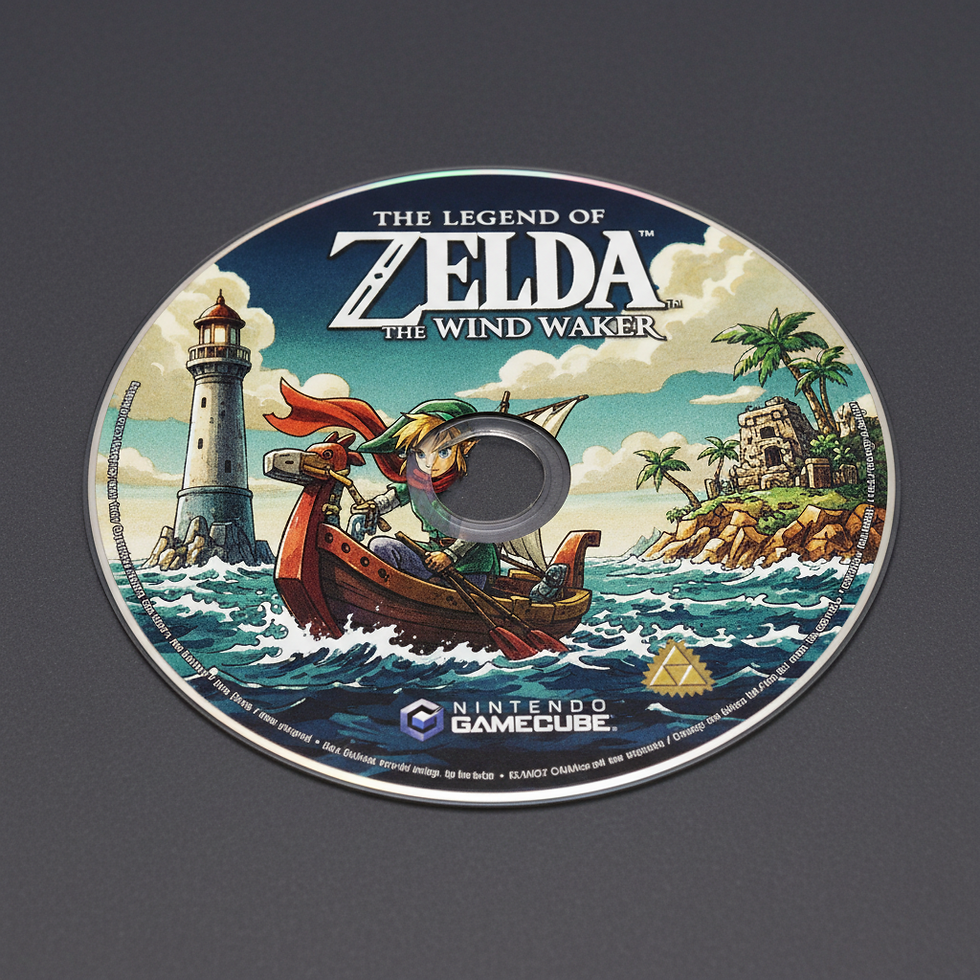 Zelda Wind Waker Box Art