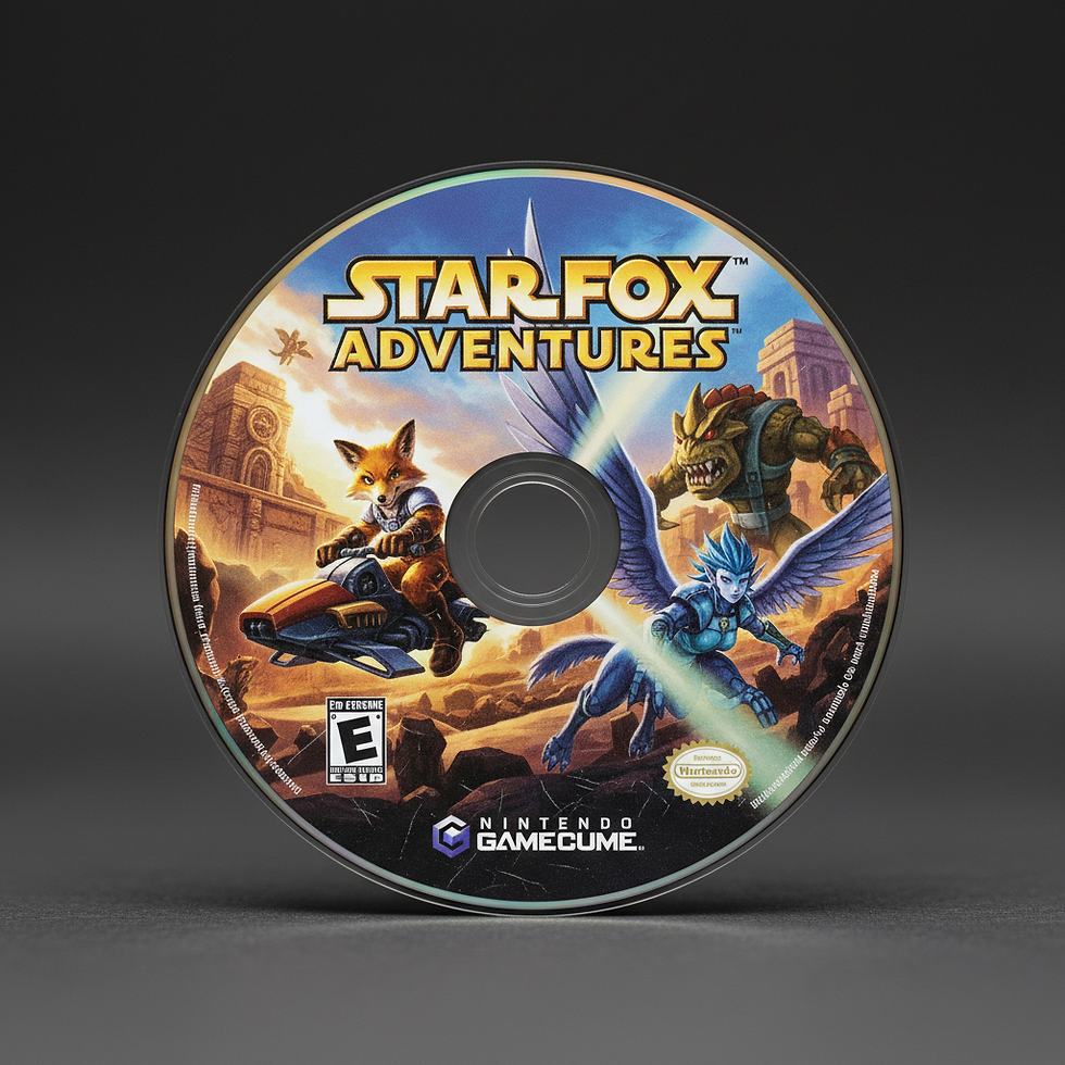 Star Fox Adventures Box Art