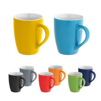 Tasse coloré personnalisable - Régie + - goodies - guadeloupe - logo - objets personnalisés - publcité - communication 