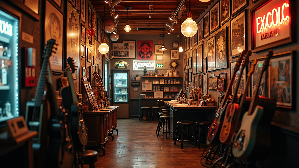 Unleash Your Rock Fantasy with FaultLine's Music Gallery