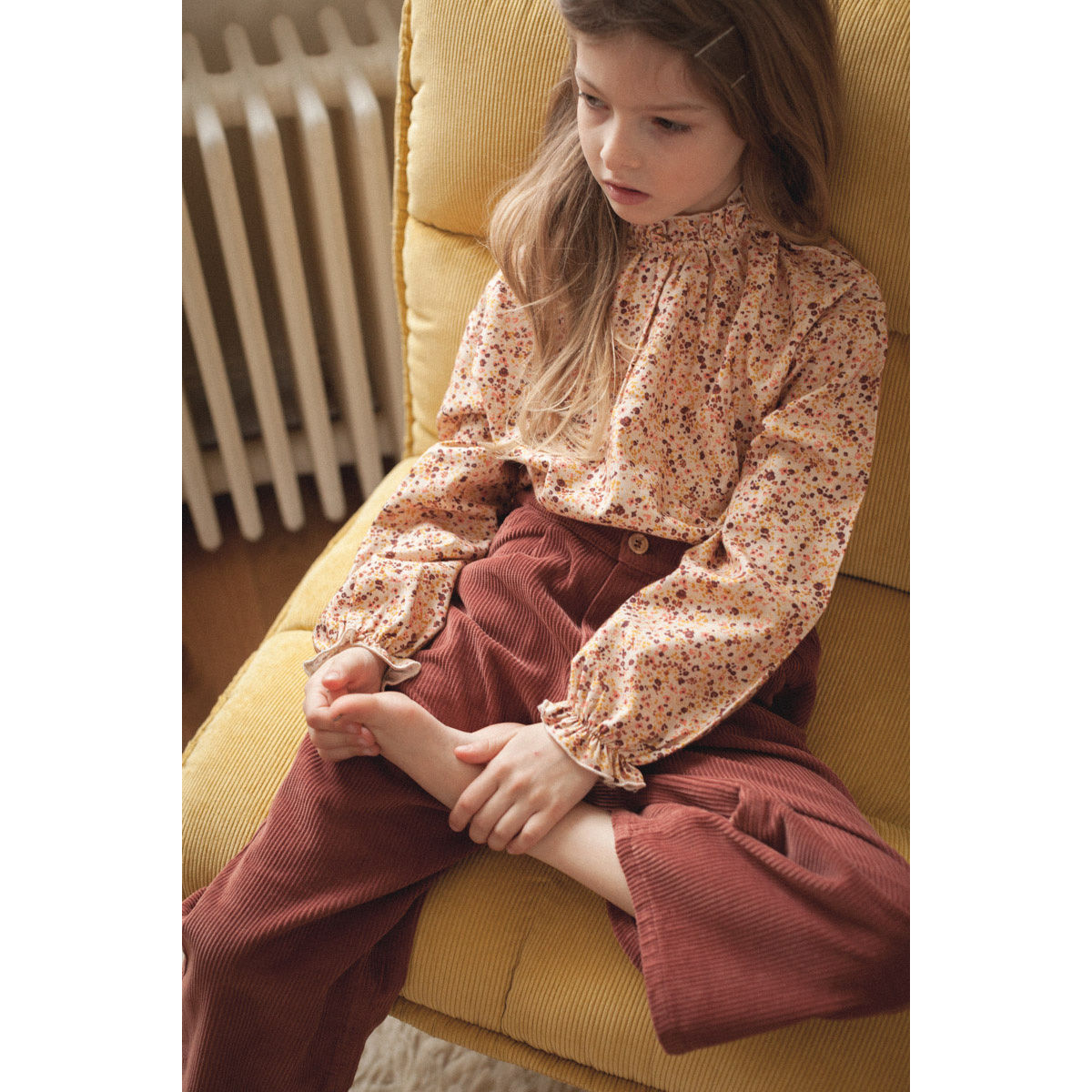 Pantalon Gaby velours tomette - Marlot